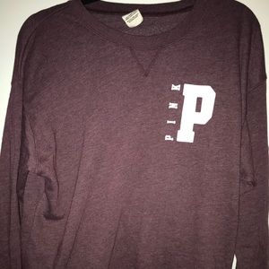 Victoria Secret Pink oversized sweatshirt